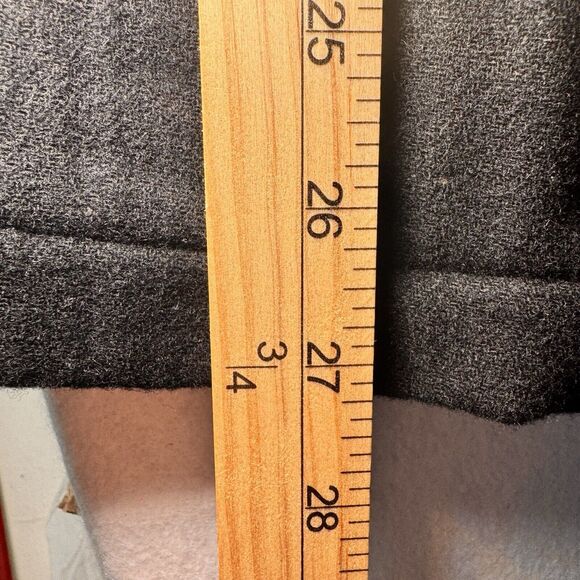 Covet Handcrafted Redemption Black Wool Blend Double Breasted Button Coat Jacket - Picture 10 of 14